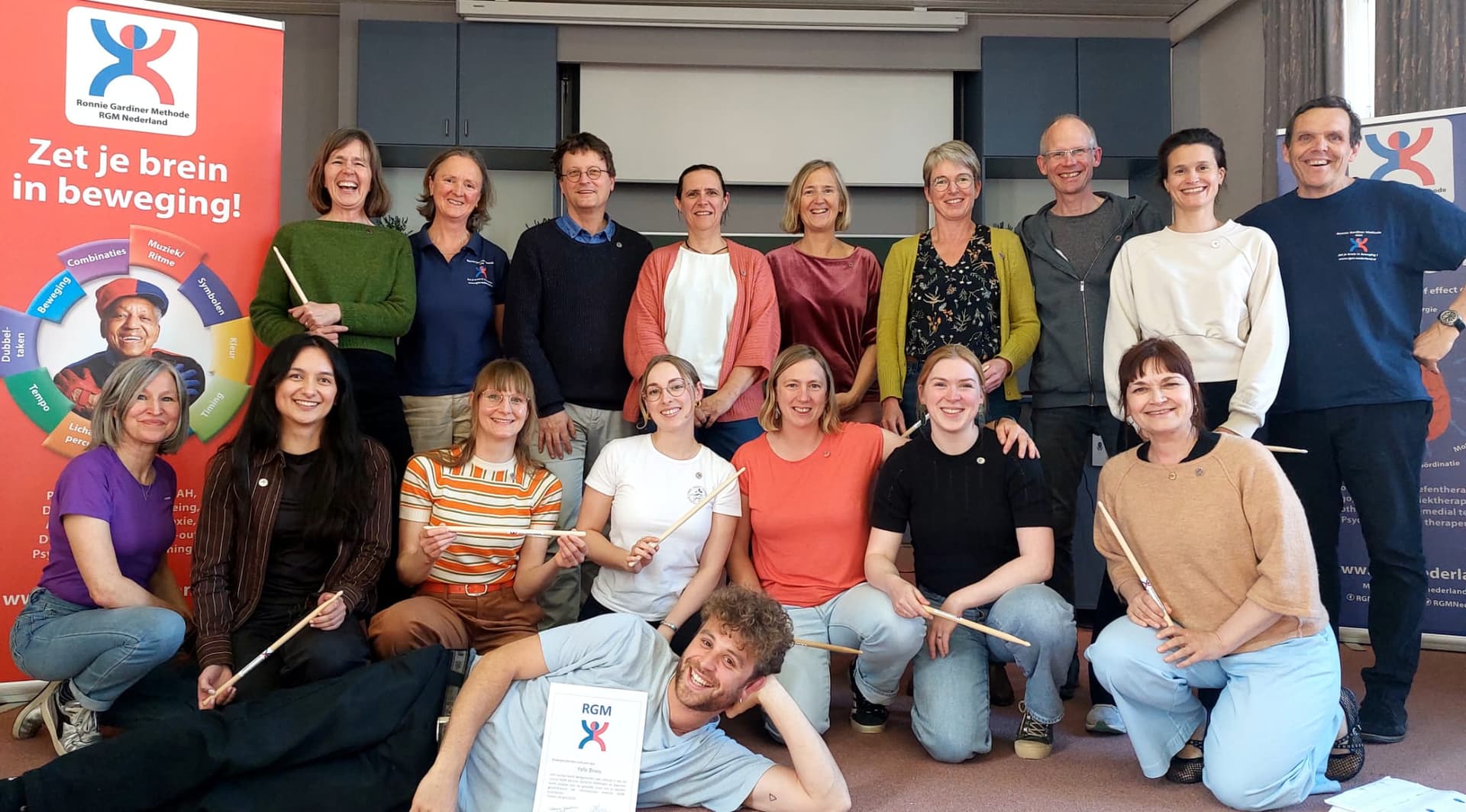 Course group of the Ronnie Gardiner Method in Tienen